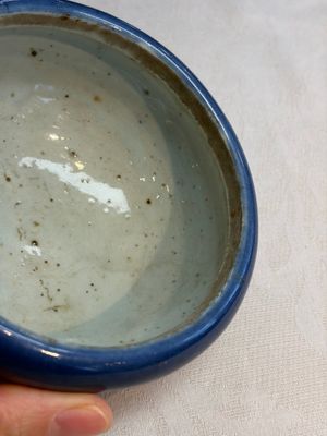 Four Chinese sacrificial blue-glazed wares, Qianlong mark, 18/19th C. — photo 10