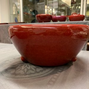Four Chinese sang de boeuf alms bowls, 19/20th C. — 照片 9