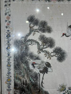 Four Chinese school paintings, ink and colour on paper and silk, one signed Yutianshi 雨田氏 and dated 1919 — foto 12