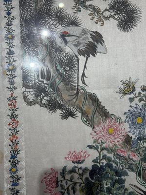 Four Chinese school paintings, ink and colour on paper and silk, one signed Yutianshi 雨田氏 and dated 1919 — foto 13
