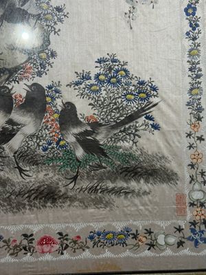 Four Chinese school paintings, ink and colour on paper and silk, one signed Yutianshi 雨田氏 and dated 1919 — foto 22