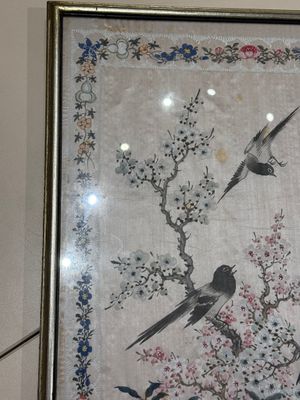 Four Chinese school paintings, ink and colour on paper and silk, one signed Yutianshi 雨田氏 and dated 1919 — photo 18