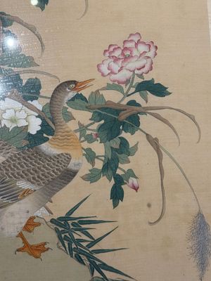 Four Chinese school paintings, ink and colour on paper and silk, one signed Yutianshi 雨田氏 and dated 1919 — photo 25