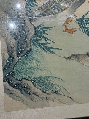 Four Chinese school paintings, ink and colour on paper and silk, one signed Yutianshi 雨田氏 and dated 1919 — photo 29