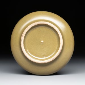 Four Chinese teadust-glazed vases and a brush washer, 19th C. — foto 7