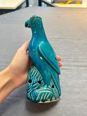 Four Chinese turquoise-glazed parrots, 19th C. — foto 15