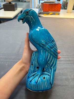 Four Chinese turquoise-glazed parrots, 19th C. — foto 21