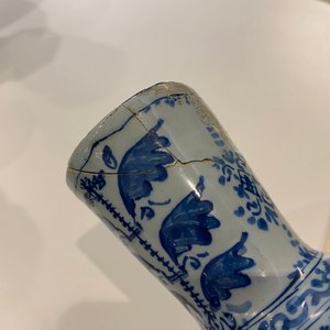 Four Dutch Delft blue and white vases, 17/18th C. — photo 9