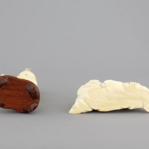 Four fine Chinese carved ivory figures, 19th and early 20th C. — 照片 12