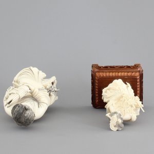 Four fine Chinese carved ivory figures, 19th and early 20th C. — 照片 7