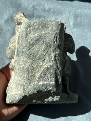 Four Gandhara grey schist fragments with Buddha and Bodhisattva, 1st/3rd C. — 照片 22