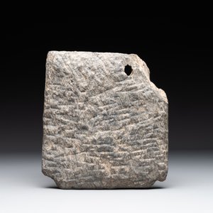 Four Gandhara grey schist fragments with Buddha and Bodhisattva, 1st/3rd C. — 照片 5