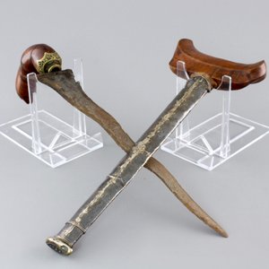 Four Indonesian Keris with ivory and silver, 19th C. — photo 11