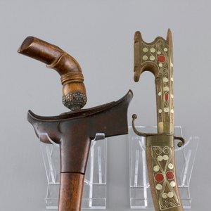 Four Indonesian Keris with ivory and silver, 19th C. — photo 3