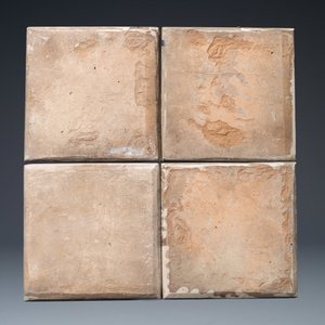 Four Iznik-style tiles, Kütahya, Turkey, 19th C. — 照片 2