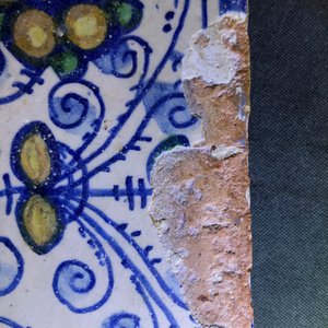 Four maiolica tiles from the chapel of Fère-en-Tardenois, Guido Andries workshop, Antwerp, ca. 1530 — photo 19