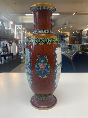 Four pairs of Chinese cloisonné vases, 20th C. — photo 50