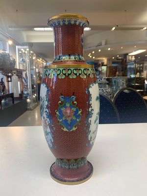 Four pairs of Chinese cloisonné vases, 20th C. — photo 52