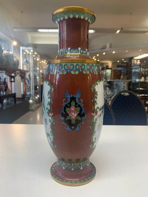 Four pairs of Chinese cloisonné vases, 20th C. — photo 44