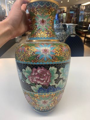 Four pairs of Chinese cloisonné vases, 20th C. — photo 7