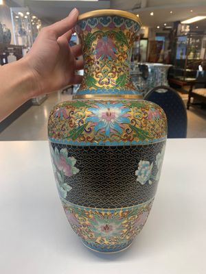 Four pairs of Chinese cloisonné vases, 20th C. — photo 10