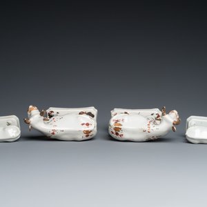 Four pairs of Dutch Delft cows, 18th C. — photo 6