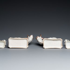 Four pairs of Dutch Delft cows, 18th C. — photo 7