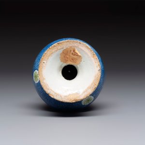 Four polychrome Brussels faience casters, 18/19th C. — photo 6