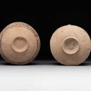 Four terracotta sculptures of animals and two bowls, Indus Valley, Iran, Pakistan and Afghanistan, 29th/3rd C. B.C. — photo 16