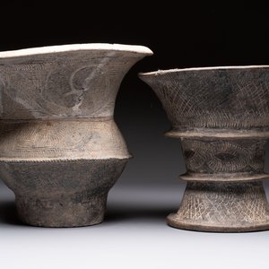Four Thai pottery vases, Ban-Chiang, 7/4th C. B.C. — photo 11