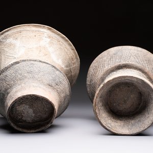 Four Thai pottery vases, Ban-Chiang, 7/4th C. B.C. — photo 13