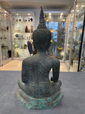 Four various Burmese bronze Buddhas, 15/17th C. — photo 12