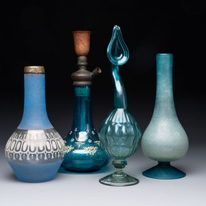 Four various glass vessels, Turkey/Iran, 19th C. — photo 1