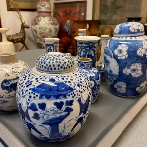Fourteen Chinese blue and white vases, 18/20th C. — photo 35