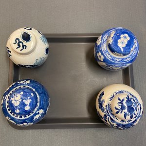 Fourteen Chinese blue and white vases, 18/20th C. — photo 40