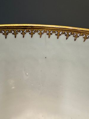 Grand bol en porcelaine de Chine famille rose de Canton à décor mandarin, Qianlong — photo 16