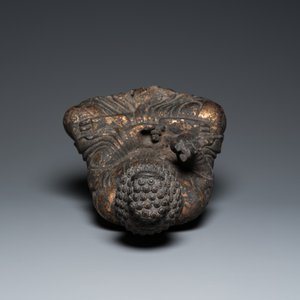 Grand Bouddha en bois doré, Chine, Qing — photo 5