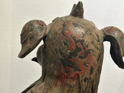 Grand brûle-parfum en bronze en forme de lion bouddhiste, Chine, Ming — photo 19