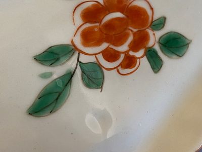 Grand plat de forme octogonale en porcelaine de Chine famille verte, Kangxi — photo 17