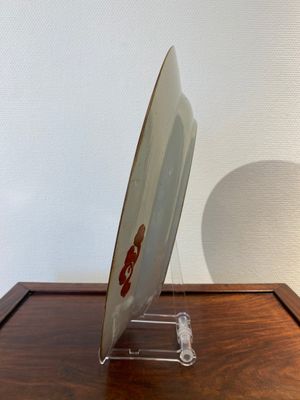 Grand plat en porcelaine de Chine famille rose, Yongzheng — photo 4