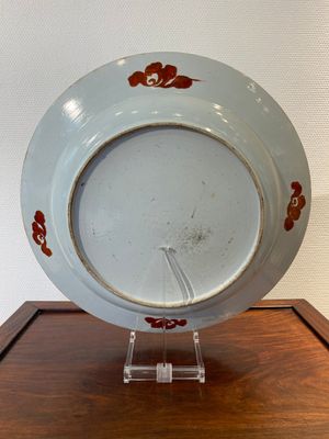 Grand plat en porcelaine de Chine famille rose, Yongzheng — photo 5
