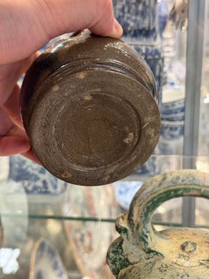 Grande collection de dix-neuf pots à chaux en grès, Vietnam, 14ème et postérieur — photo 28