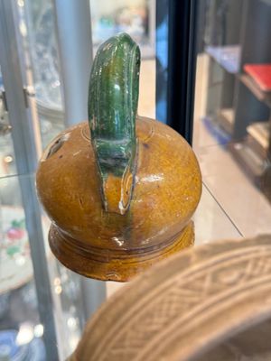 Grande collection de dix-neuf pots à chaux en grès, Vietnam, 14ème et postérieur — photo 44
