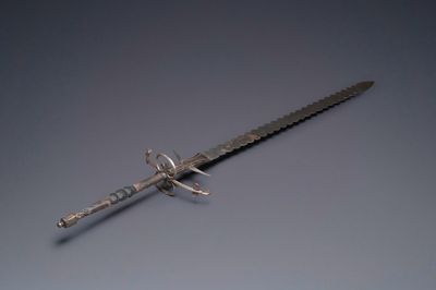 Grande épée à deux mains de type 'Flamberge', Allemagne, 2ème moitié du 16ème