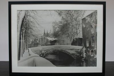 Grande photo originale de Bruges, ca. 1937, Arthur Brusselle