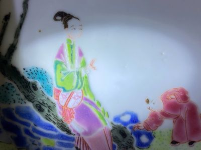 Grande tasse et soucoupe en porcelaine de Chine famille rose, Yongzheng — photo 15