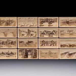 (Graphic content!) 16 stereoview cards, mostly on the Battle of Tientsin during the Boxer Rebellion, Underwood & Underwood, dated 1900-1901 — 照片 1