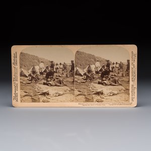 (Graphic content!) 16 stereoview cards, mostly on the Battle of Tientsin during the Boxer Rebellion, Underwood & Underwood, dated 1900-1901 — 照片 16