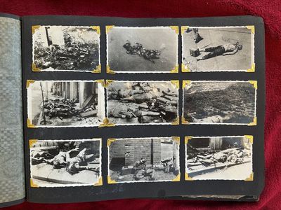 (Graphic content!) A photo album with sights of China and post-war scenes, 20th C. — photo 17