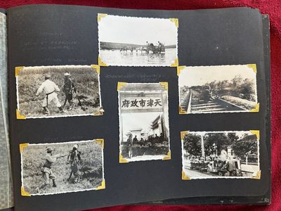 (Graphic content!) A photo album with sights of China and post-war scenes, 20th C. — photo 20